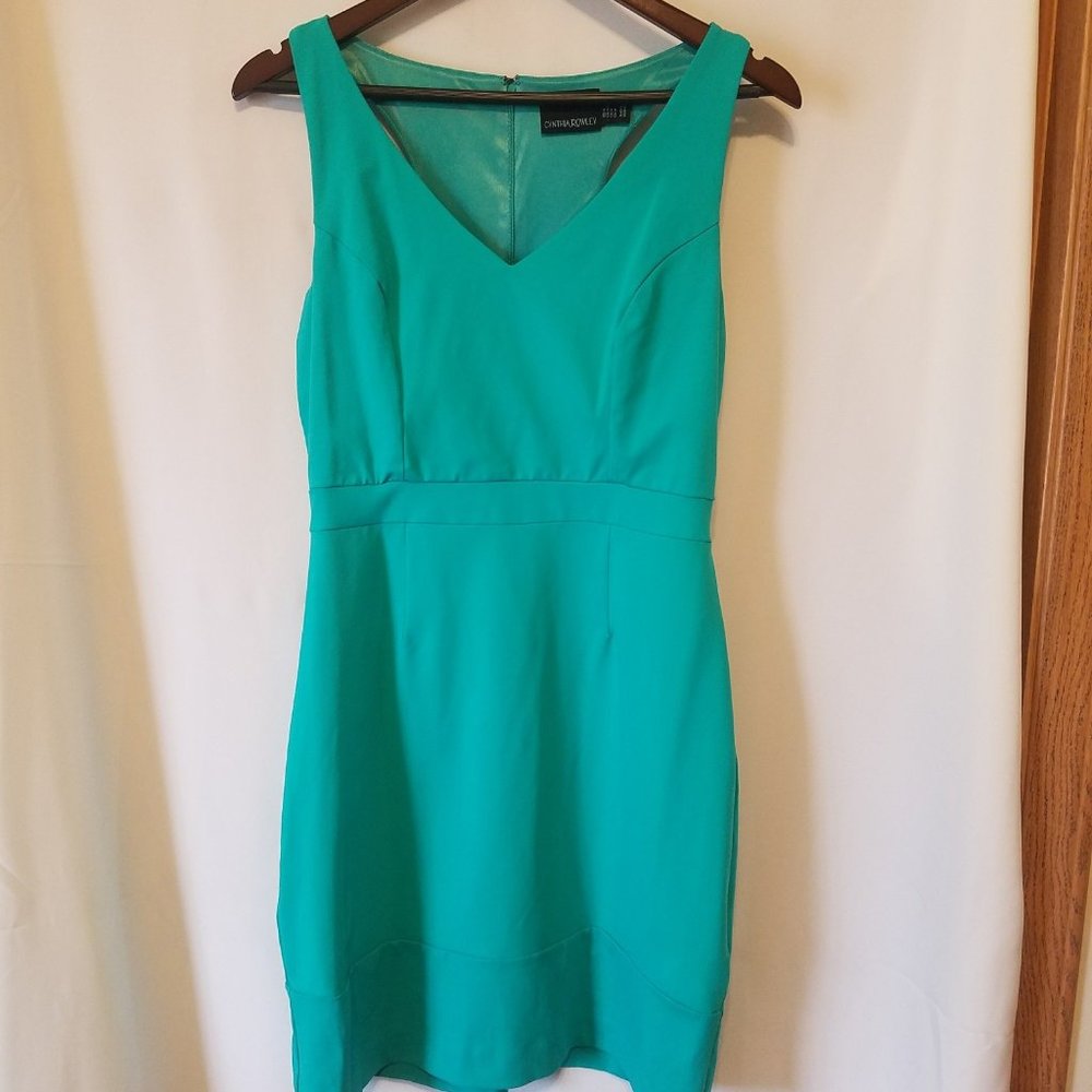 Cynthia Rowley Medium Dress Turquoise Teal